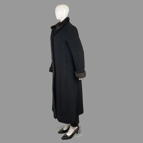 London Fog wool/cashmere Lydia long coat - Picture 5 of 9